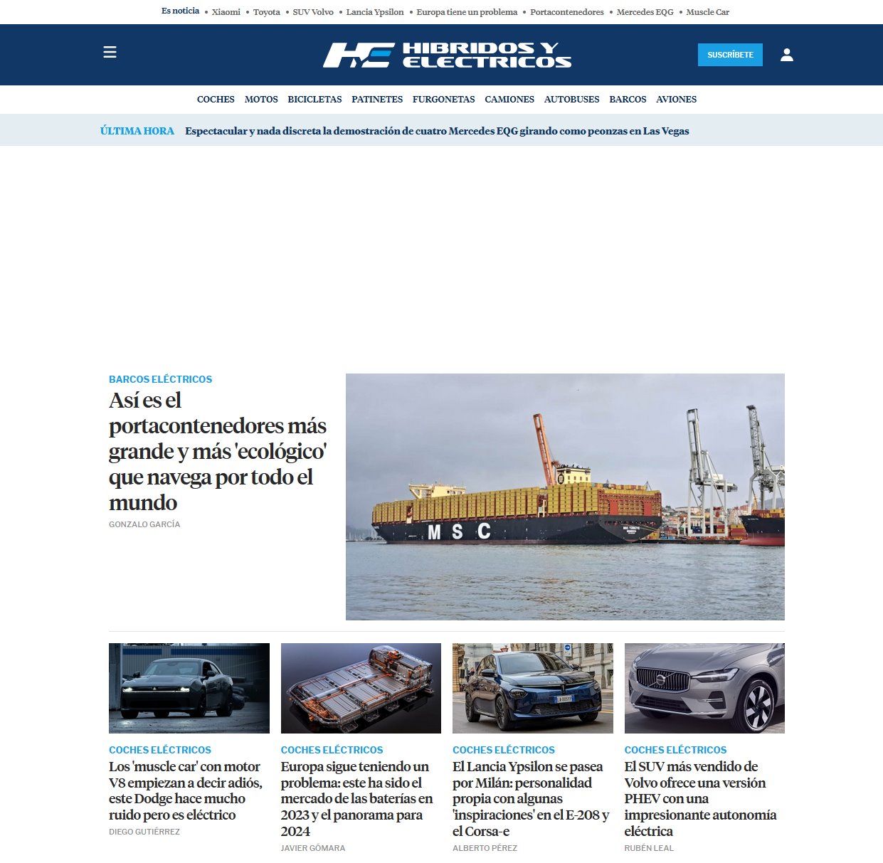 hibridos y electricos