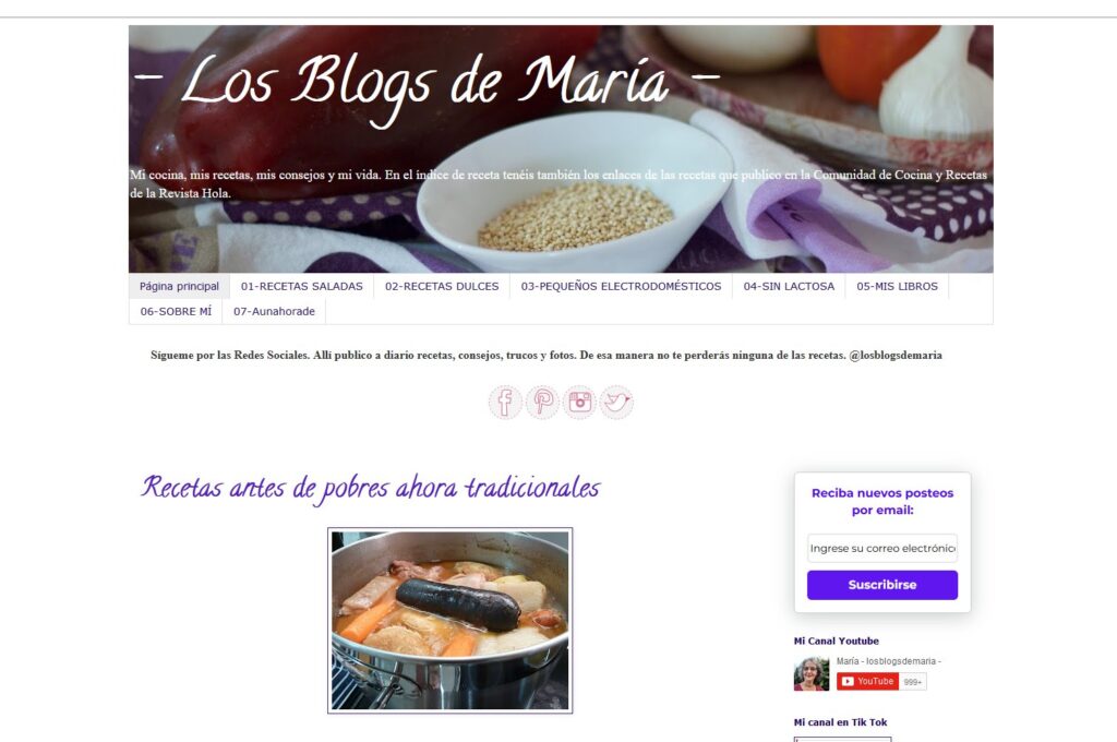 los blogs de maria