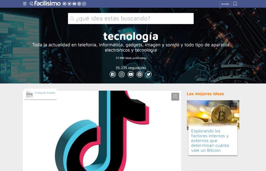 tecnologia facilísimo