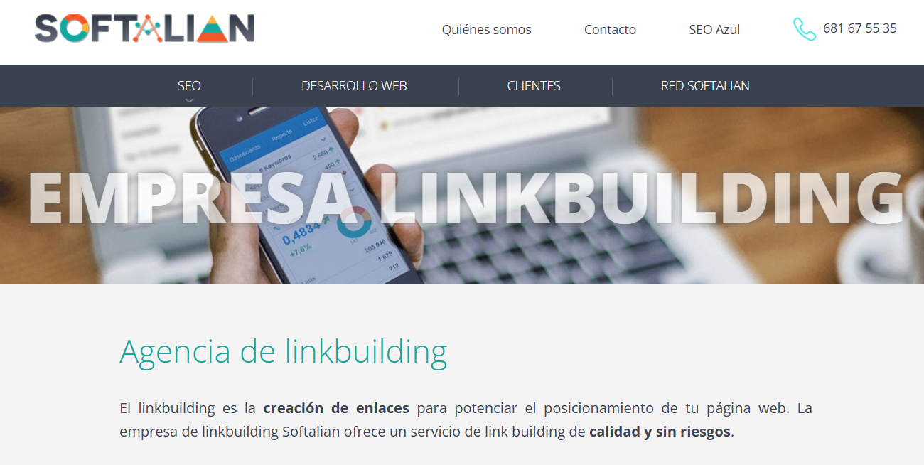 softalian agencia de Link Building Esapaña