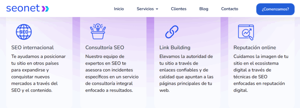 SEOnet agencia Link Building