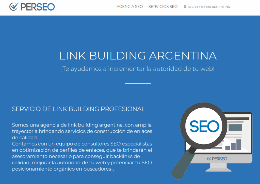link building argentina perseo