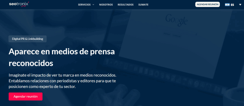 seotronix seo y link building argentina