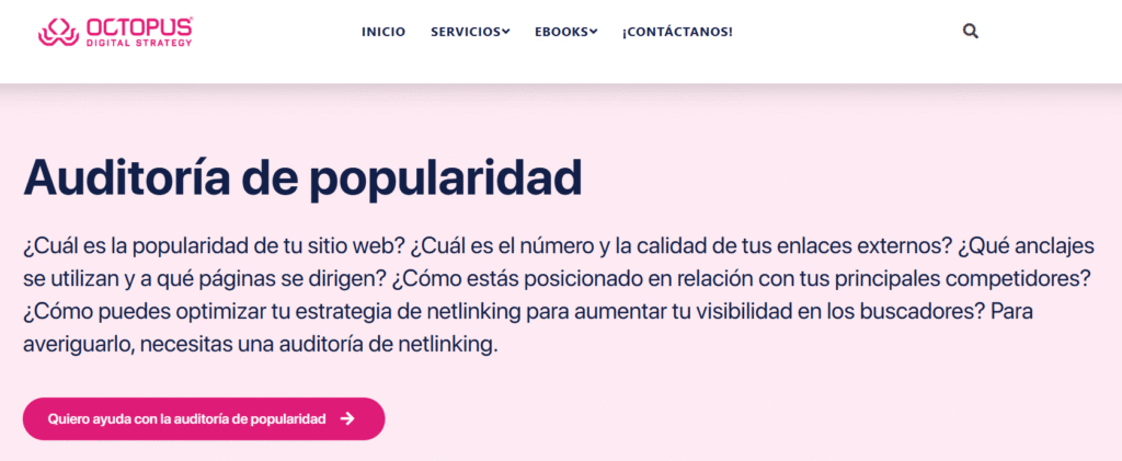popularidad servicio de octopus
