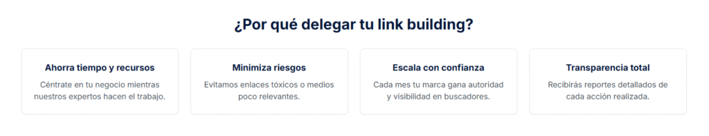 servicio gestionado de Link Building con Getalink