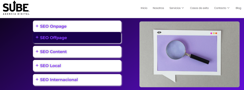 sube agencia digital