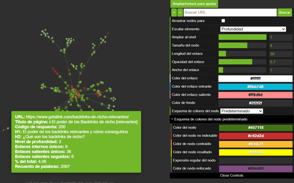 link sculpting a través del análisis del enlazado interno con screaming frog 