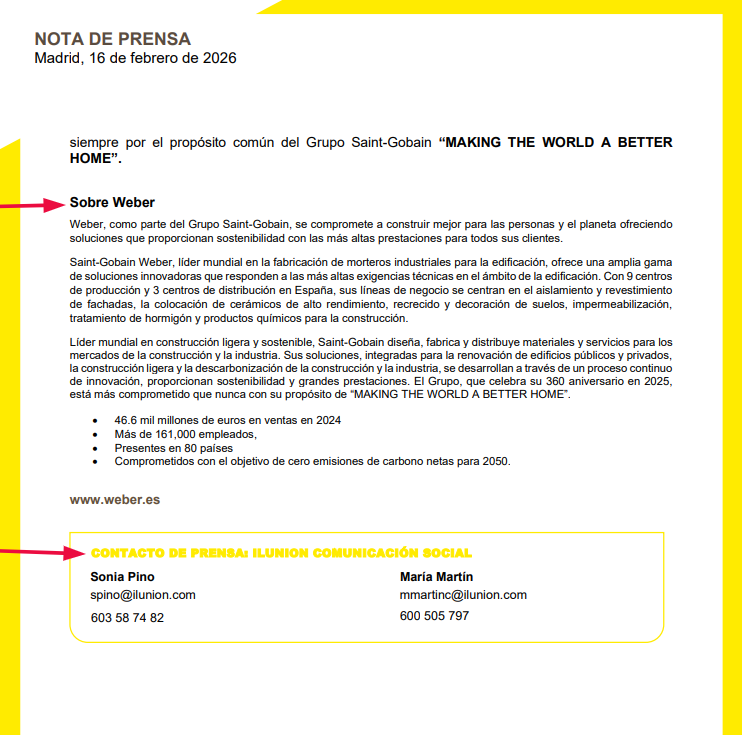 nota de prensa segunda parte