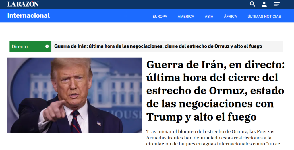 comprar enlaces en periódcios la razón 