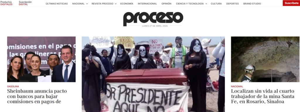 proceso portal de noticias méxico