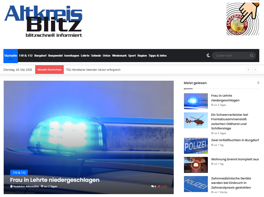 Altkreis Blitz