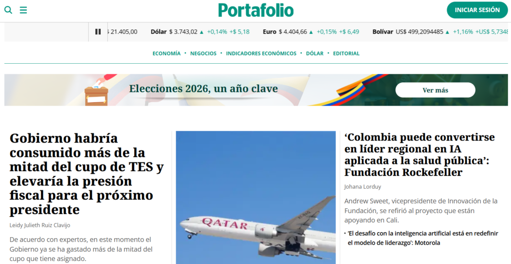 Portafolio Colombia