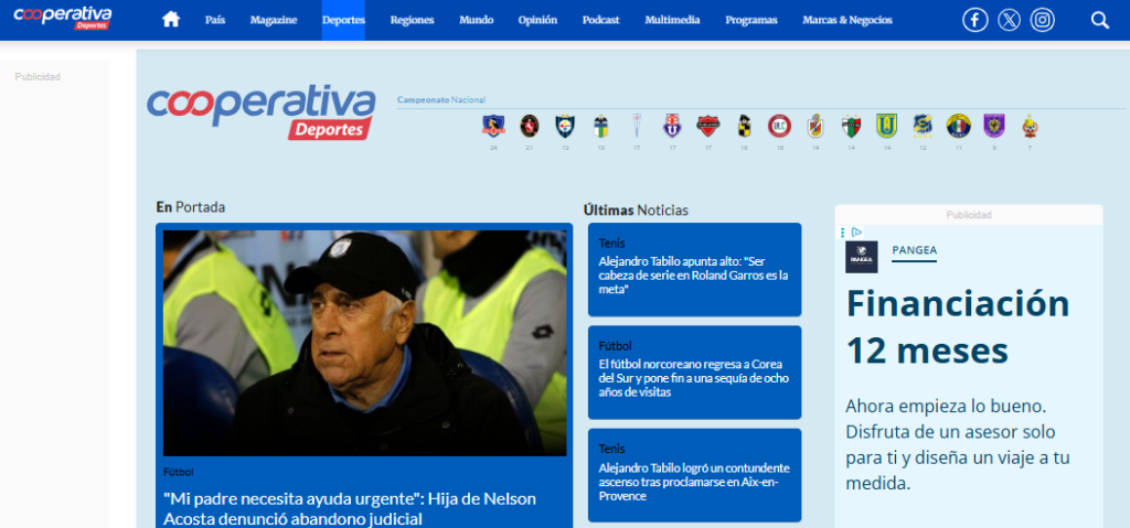 cooperativa peródico Chile 
