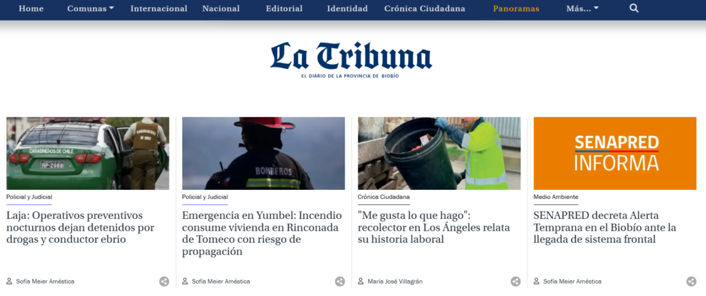 la tribuna periódico donde comprar backlinks para Chile