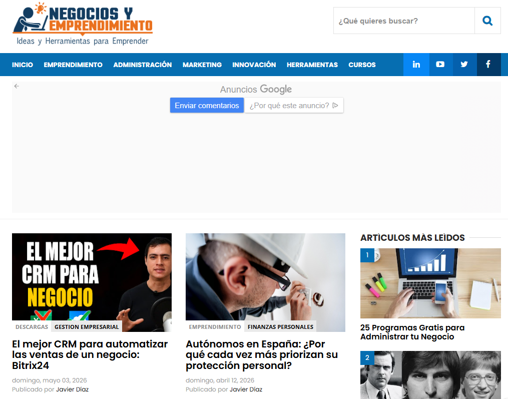negocios y emprendimiento