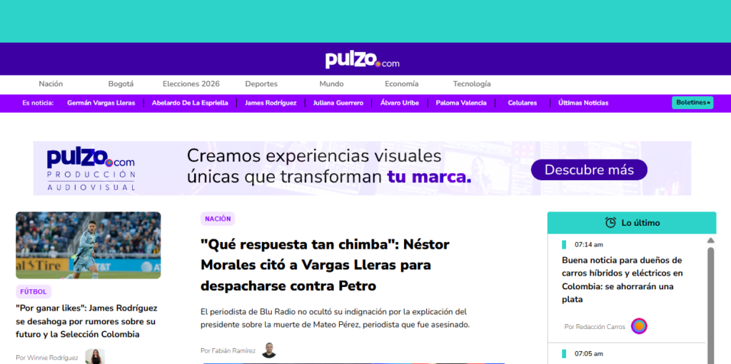 pulzo periódico Colombia