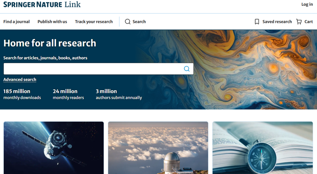 springer nature link
