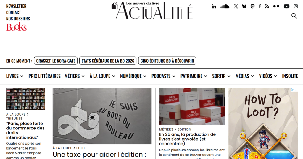 Actualitté