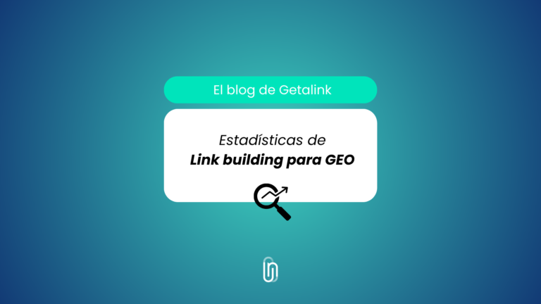 Estadísticas de Link Building para GEO en 2026