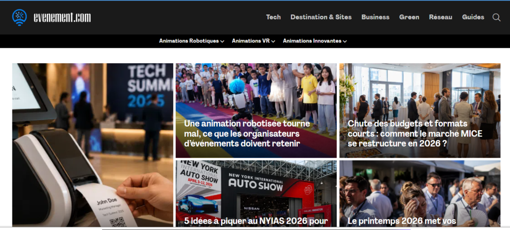 Evenement blog de negocios donde comprar backlinks para Francia
