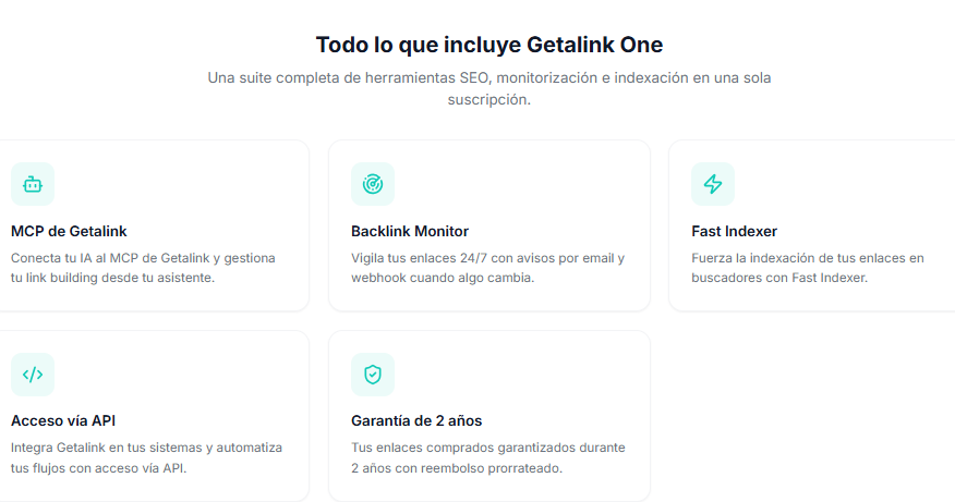 2 años de garantía
