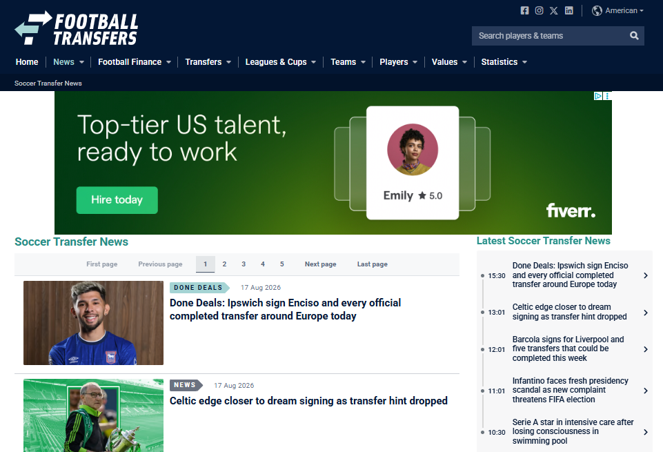 Football Transfers