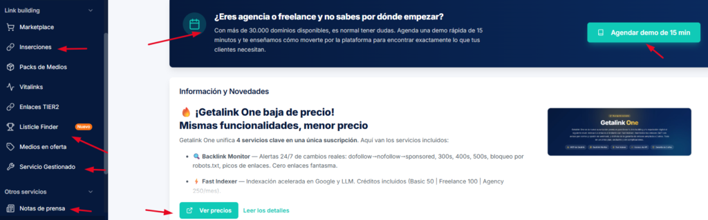 Link Building para ecommerce con Getalink