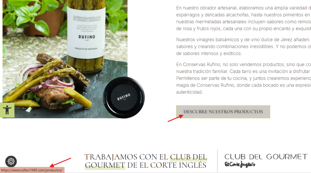 inlcuir en el blog enlaces a la tienda