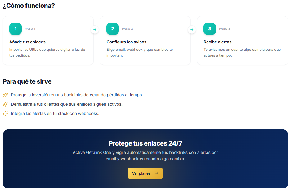 backlink monitor para proteger los enlaces de tu ecommerce